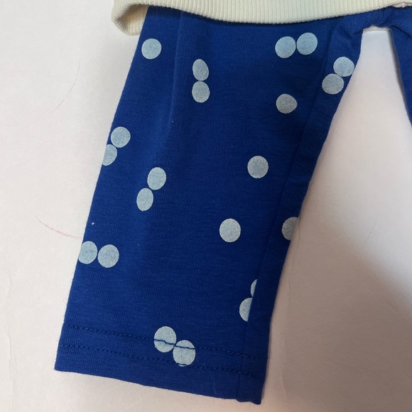 Baby Whale Print Hoodie & Bottom Set Christian Robinson X Target-Cream/Blue. NEW - Picture 11 of 13